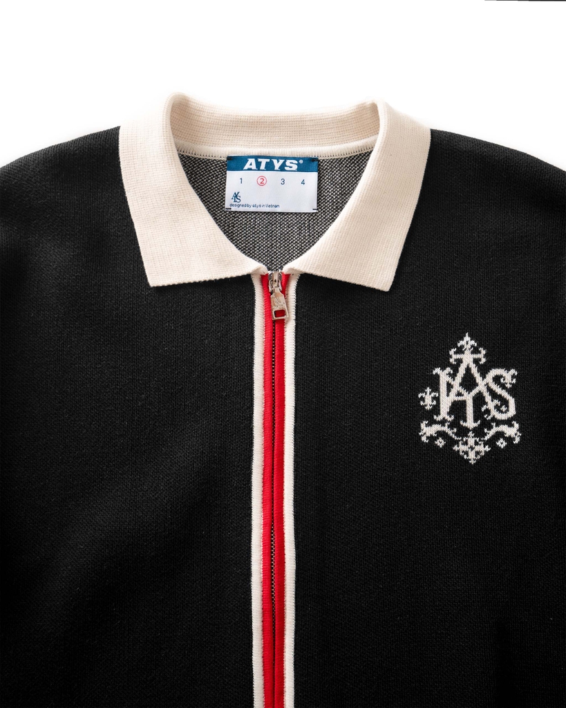 ATYS® AETHER LINE KNIT ZIP JACKET
