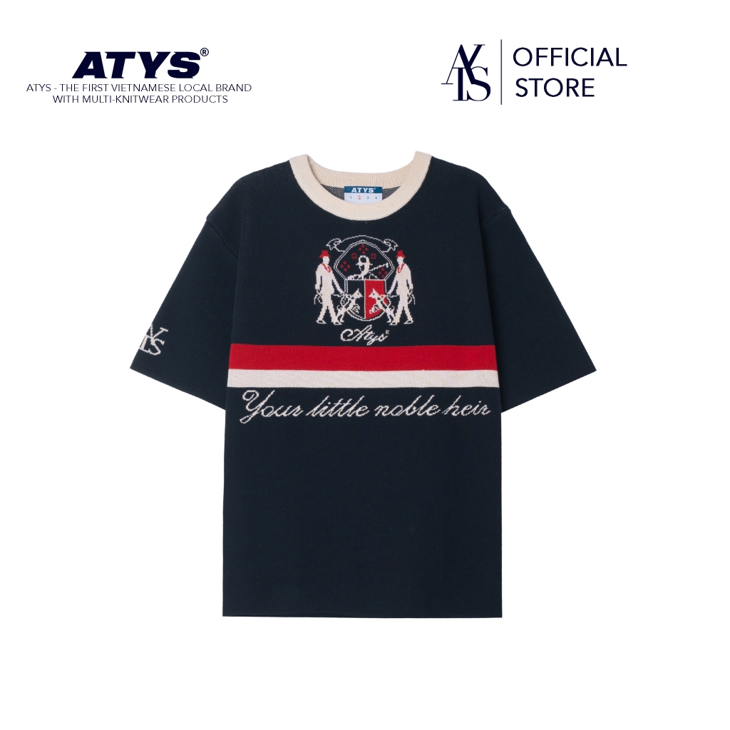 ATYS® 2 LINE REGAL KNIT COTTON T-SHIRT