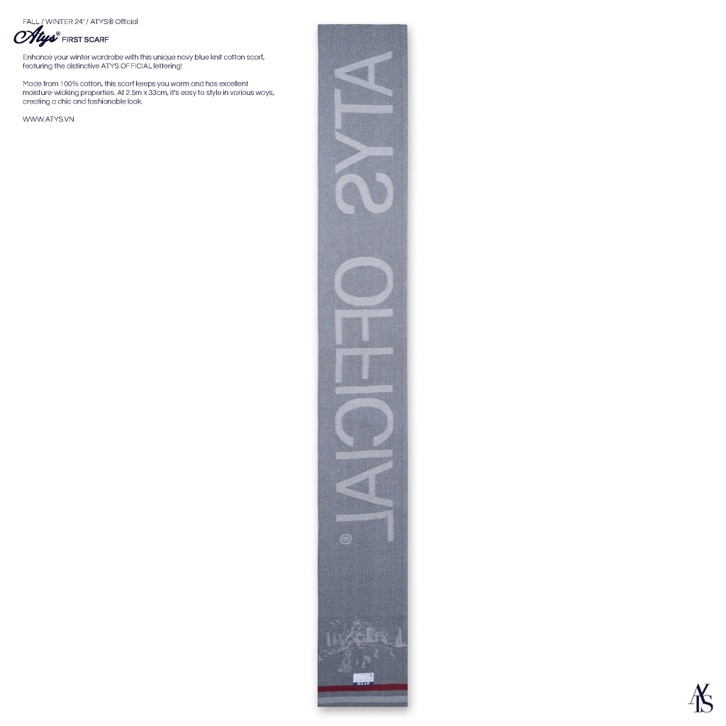 THE ATYS® FIRST SCARF