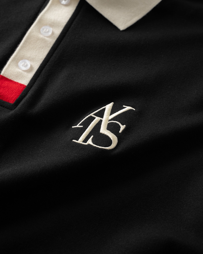 ATYS® TRI-COLOR CLASSIC COTTON POLO