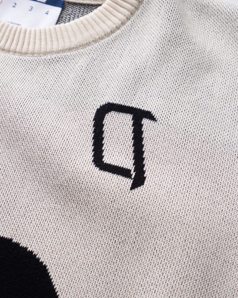 ATYS® NO.3 VARSITY KNIT COTTON T-SHIRT (Kem)