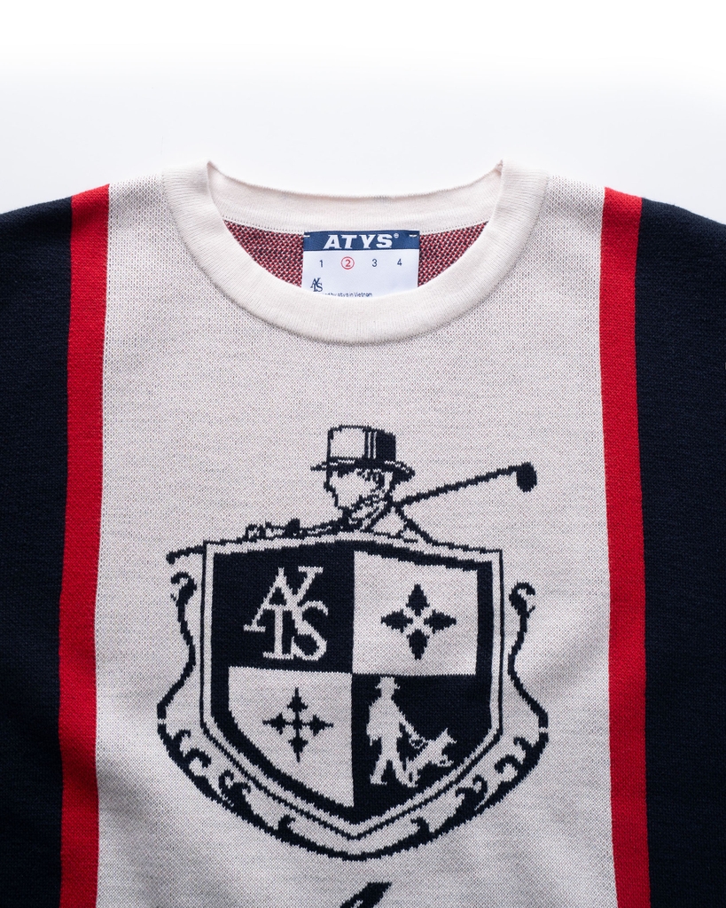 ATYS® HERITAGE CREST KNIT COTTON T-SHIRT