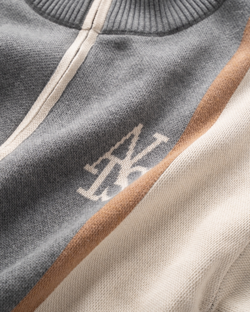 ATYS® GENTLE LEAGUE KNIT ZIP JACKET