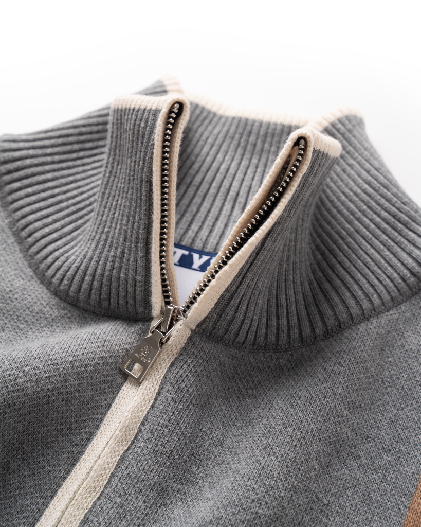 ATYS® GENTLE LEAGUE KNIT ZIP JACKET