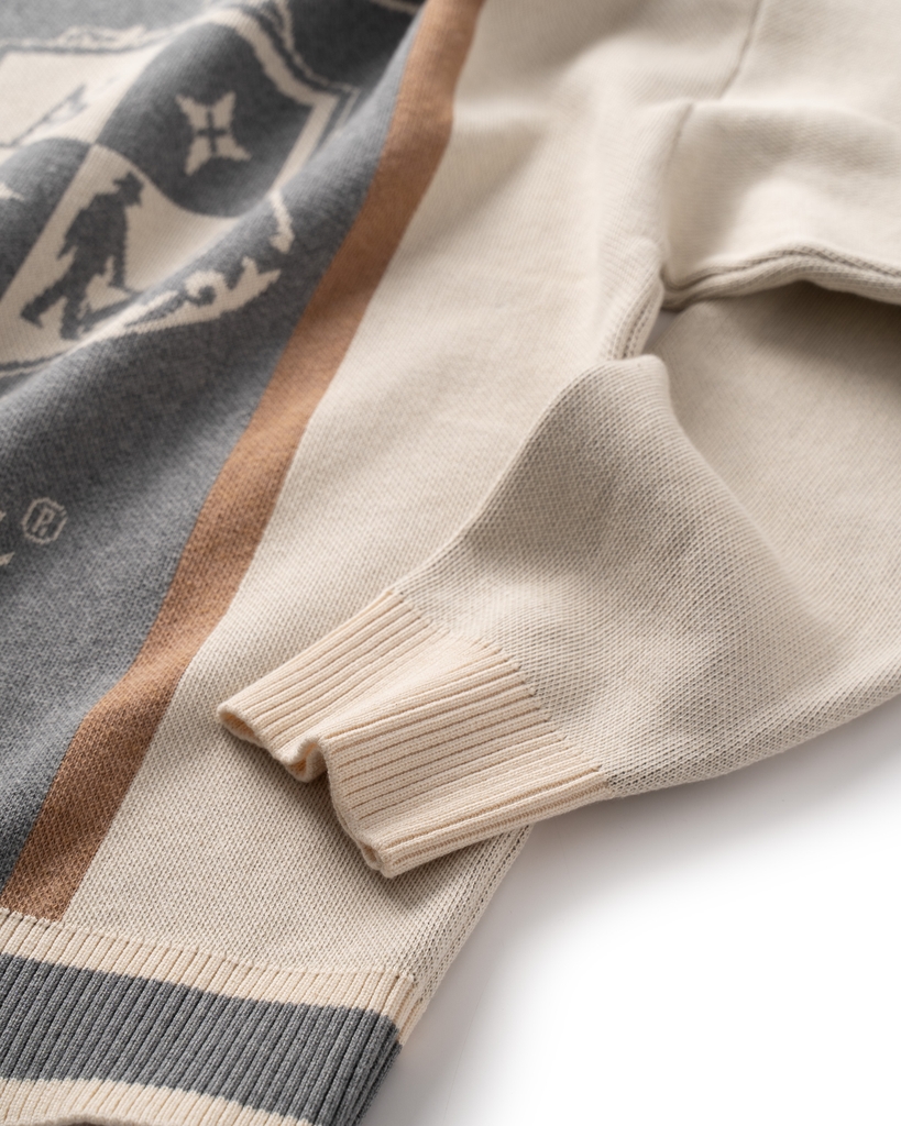 ATYS® GENTLE LEAGUE KNIT ZIP JACKET