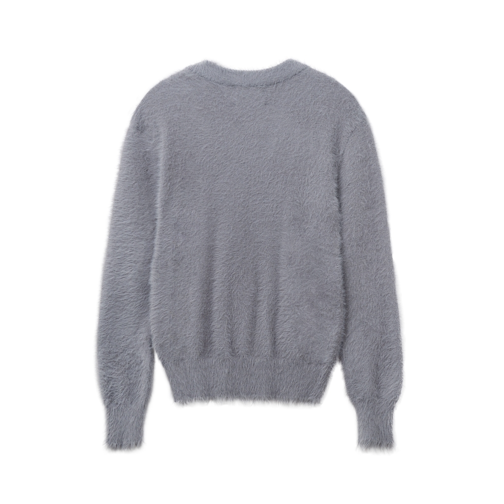 ATYS® SIGNATURE LOGO MOHAIR SWEATER (Xám)