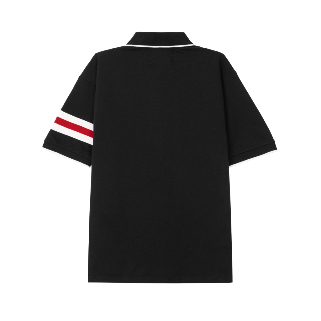 𝐀𝐓𝐘𝐒® 𝐇𝐄𝐌 𝐂𝐎𝐋𝐋𝐀𝐑 𝐒𝐇𝐎𝐑𝐓 𝐒𝐋𝐄𝐄𝐕𝐄 𝐏𝐎𝐋𝐎 𝐒𝐇𝐈𝐑𝐓 (Đen)