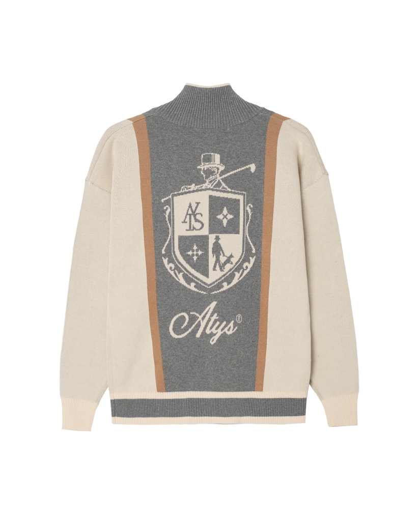 ATYS® GENTLE LEAGUE KNIT ZIP JACKET