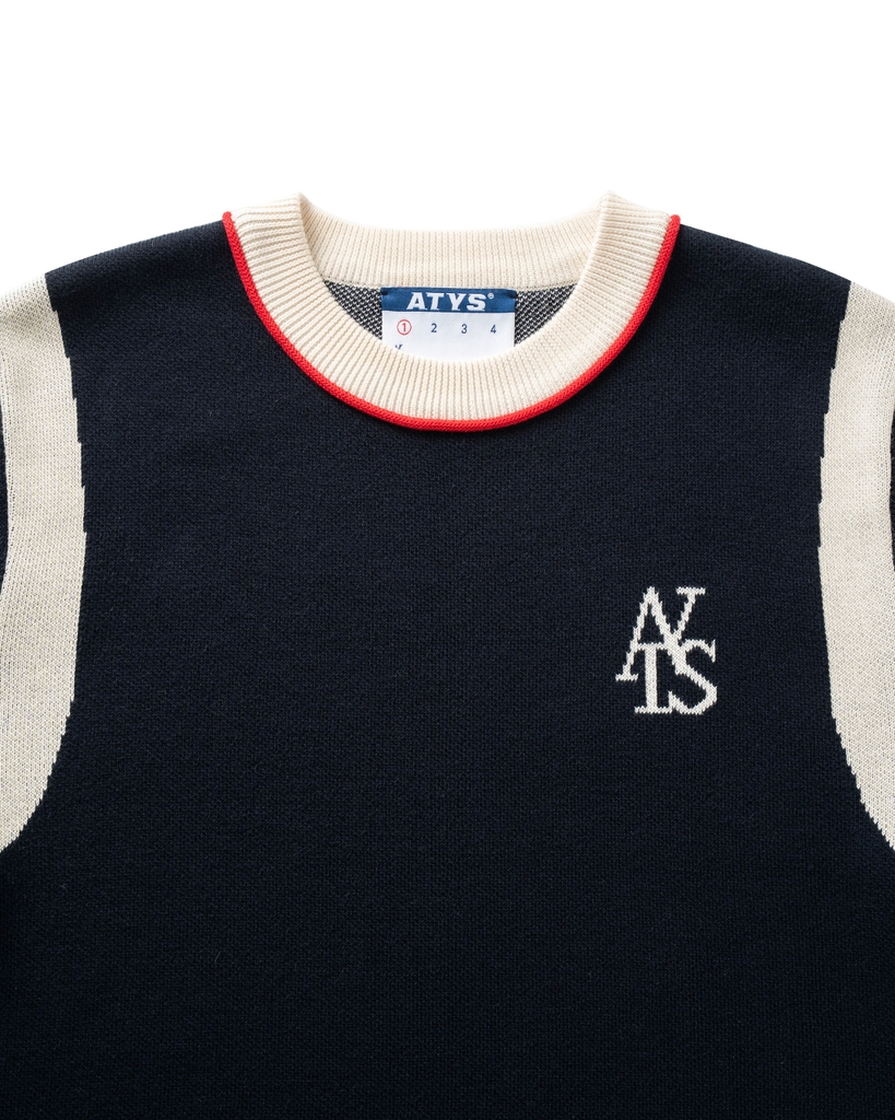 ATYS® CONTOUR STRIPE KNIT TEE