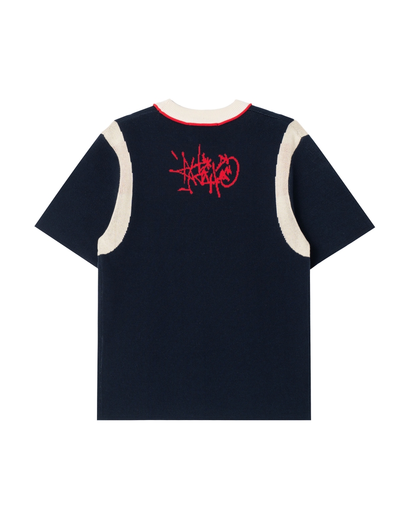 ATYS® CONTOUR STRIPE KNIT TEE