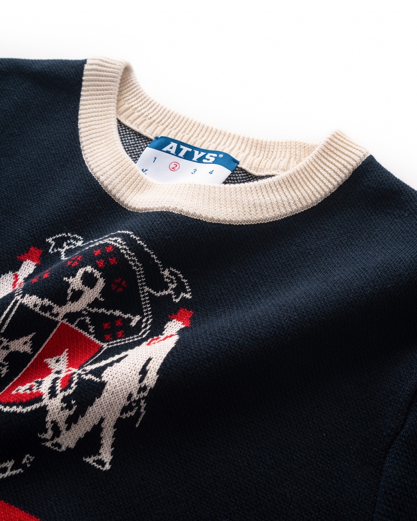 ATYS® 2 LINE REGAL KNIT COTTON T-SHIRT