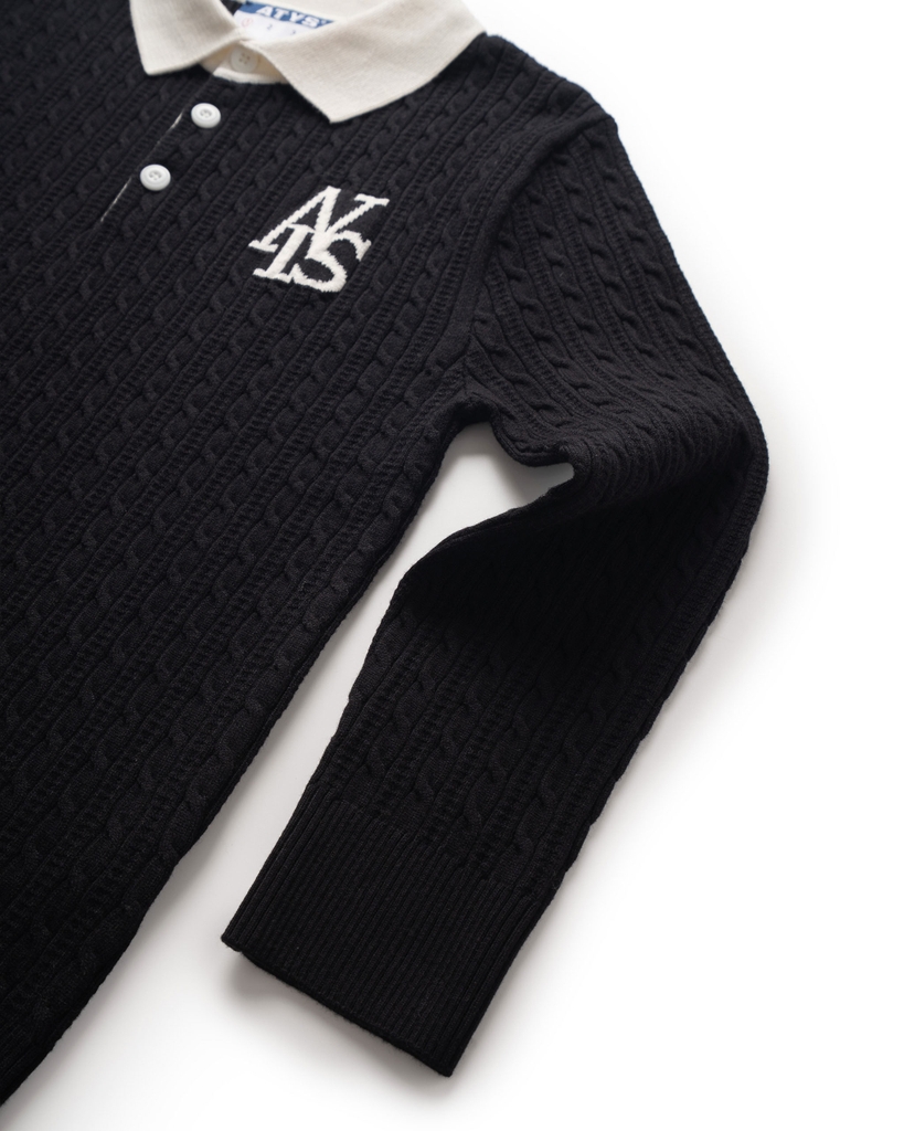 ATYS® AETHER HENLEY POLO SHIRT