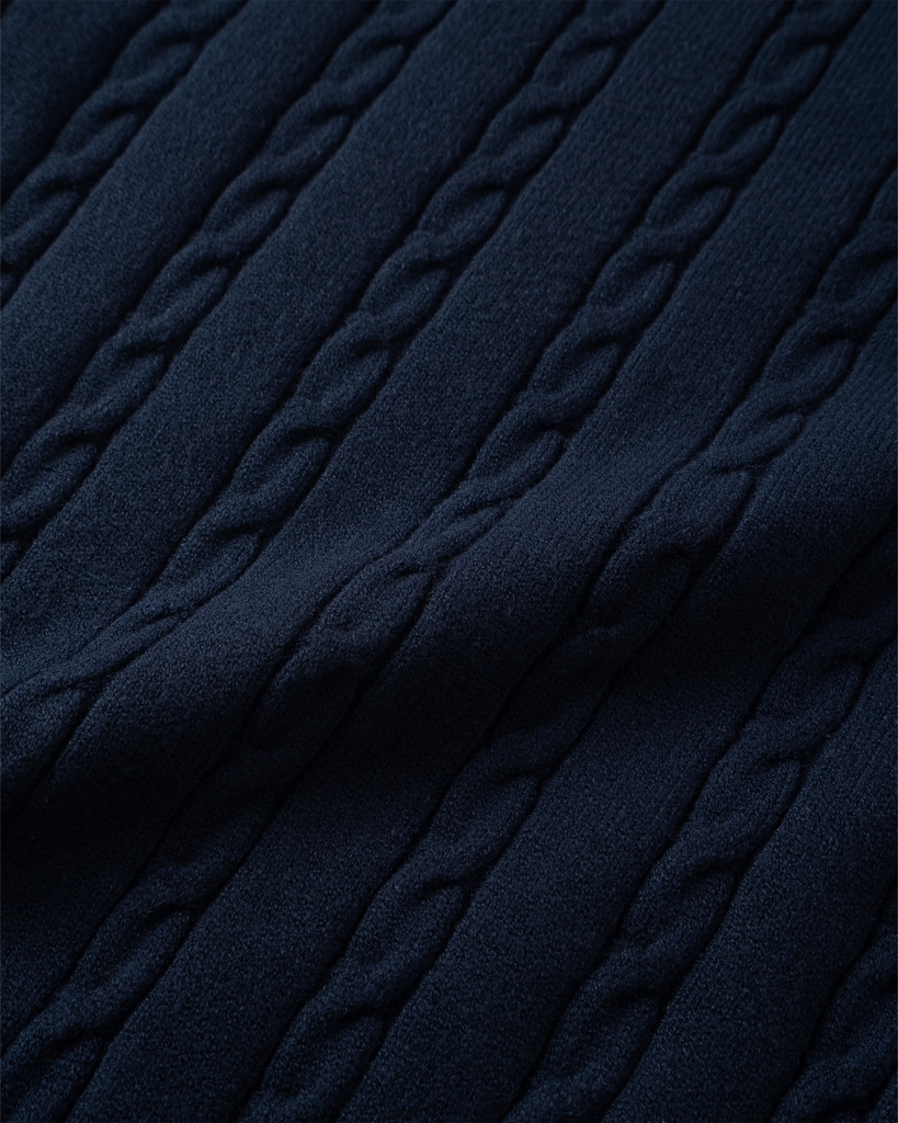 ATYS® TRICOLOR TWIST KNIT SWEATER