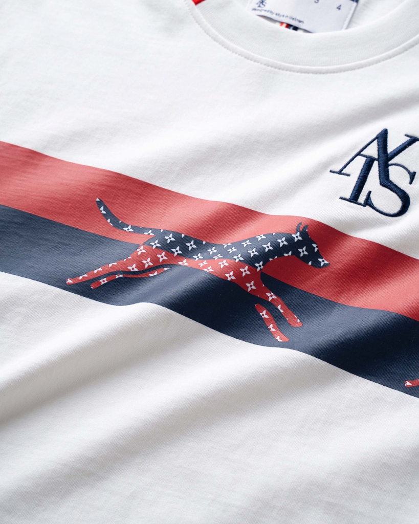 ATYS® 2 - LINE ARISTO HOUND COTTON T-SHIRT