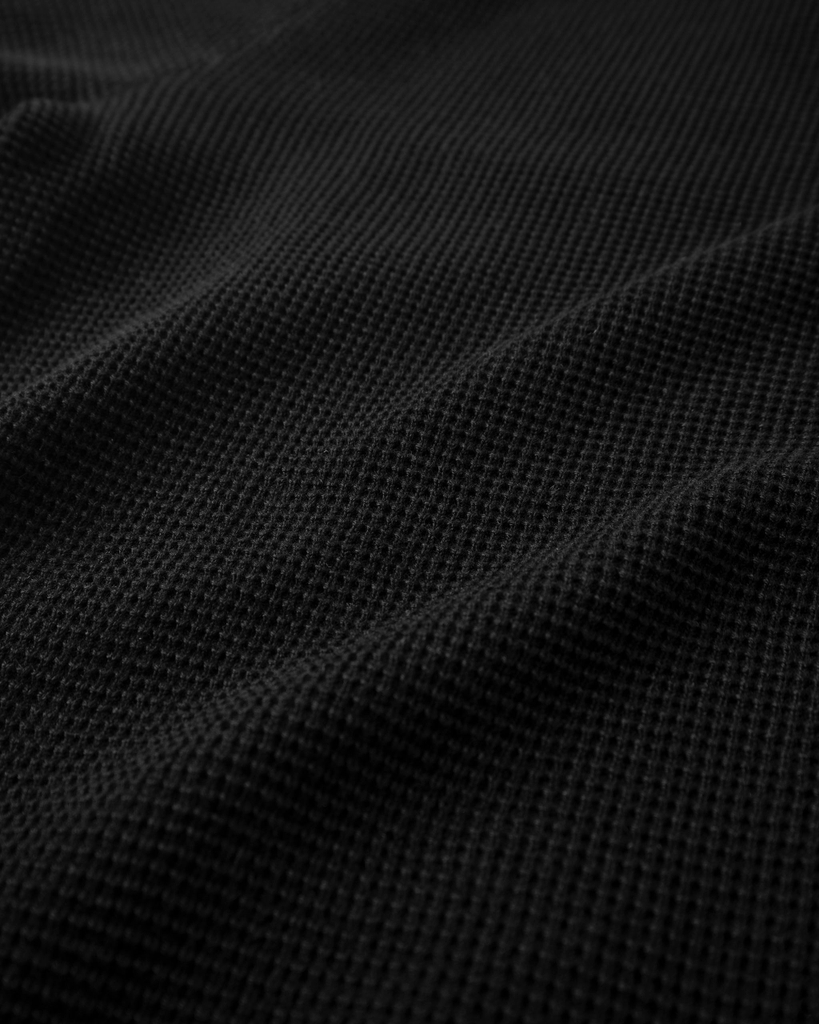 ATYS® WAFFLE KNIT MOCK NECK JACKET