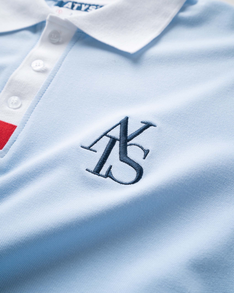 ATYS® TRI-COLOR CLASSIC COTTON POLO