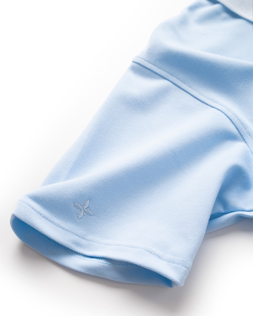 ATYS® TRI-COLOR CLASSIC COTTON POLO