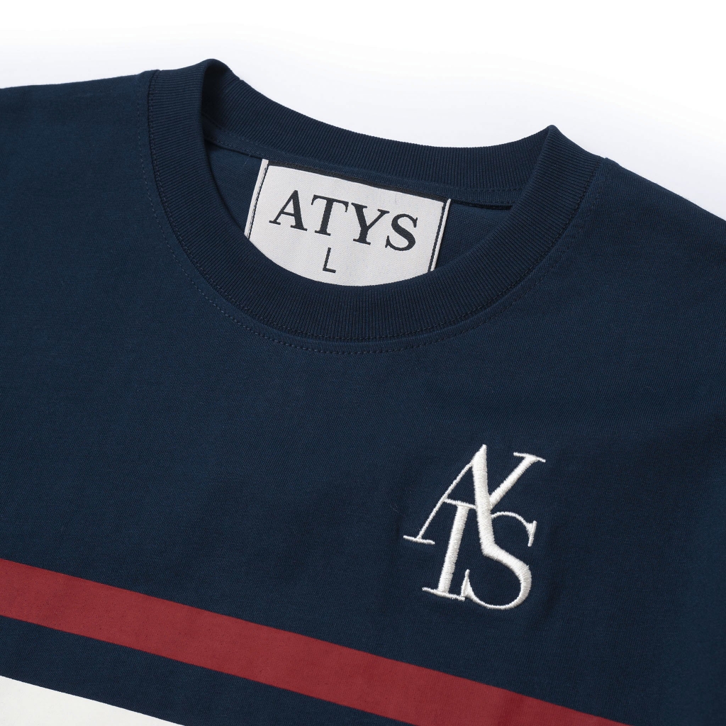 𝐀𝐓𝐘𝐒® 𝟐-𝐋𝐈𝐍𝐄 𝐓-𝐒𝐇𝐈𝐑𝐓 (Navy)