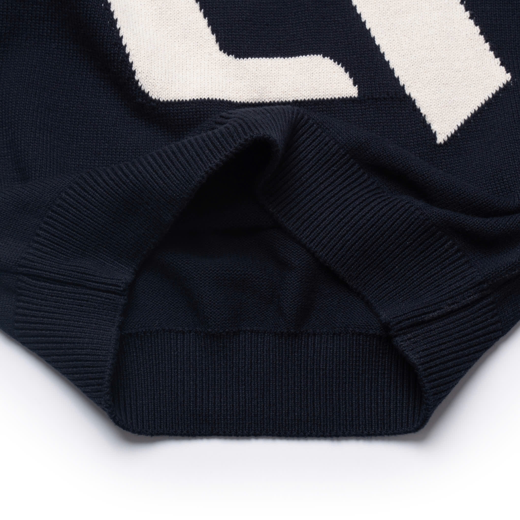 𝐀𝐓𝐘𝐒® 𝐄𝐀𝐑𝐋𝐘 𝐋𝐎𝐆𝐎𝐒 𝐊𝐍𝐈𝐓 𝐂𝐎𝐓𝐓𝐎𝐍 𝐓 - 𝐒𝐇𝐈𝐑𝐓 (Navy)