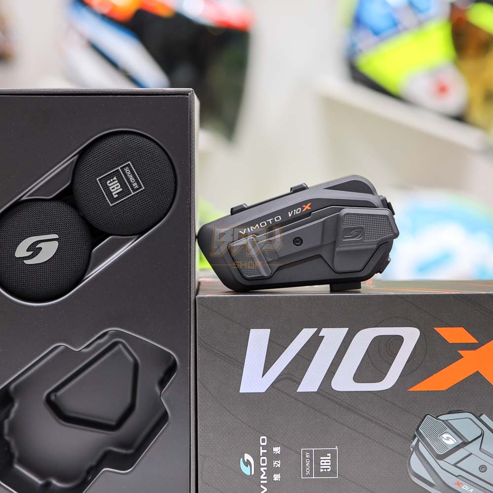 Tai Nghe Vimoto V10X – Intercom 8 Người, Loa JBL, Bluetooth 5.2 5.3 ...