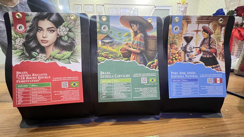 Cà phê Peru Caturra Natural Rang Mộc – Dưa lưới, nho khô, sô-cô-la | Mokazana