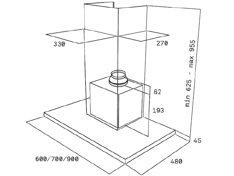 Máy hút mùi TEKA DSJ 750