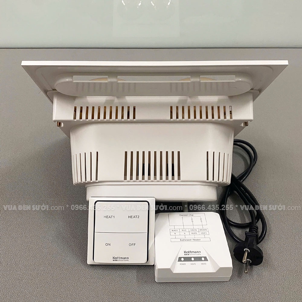 Đèn sưởi âm trần Kottmann K9R