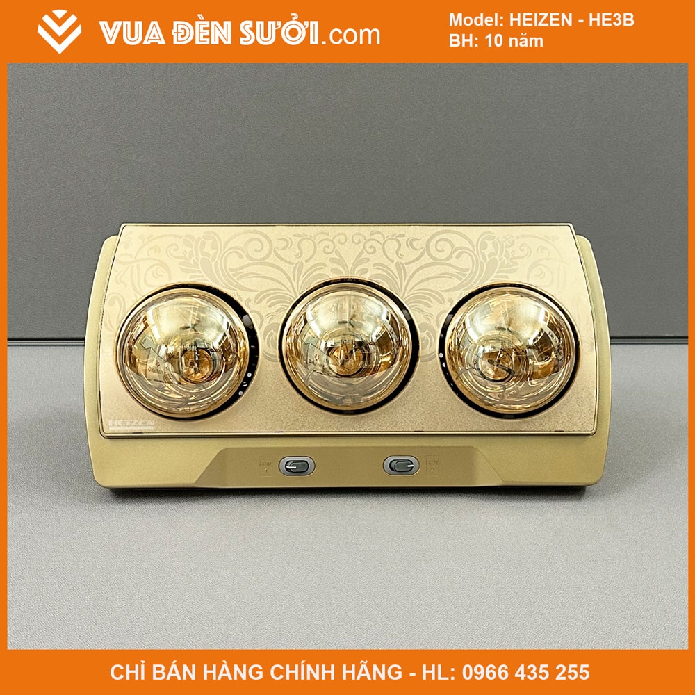 Đèn sưởi treo tường Heizen HE3B