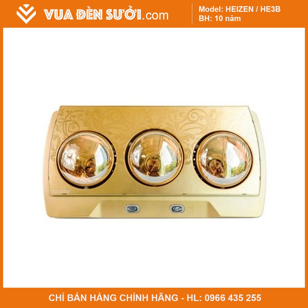 Đèn sưởi nhà tắm HEIZEN - HE3B