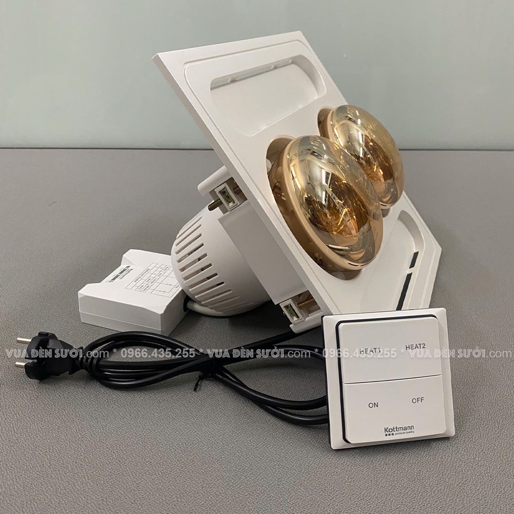 Đèn sưởi âm trần Kottmann K9R