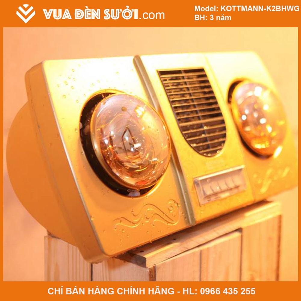 Đèn sưởi treo tường Kottmann K2BHWG