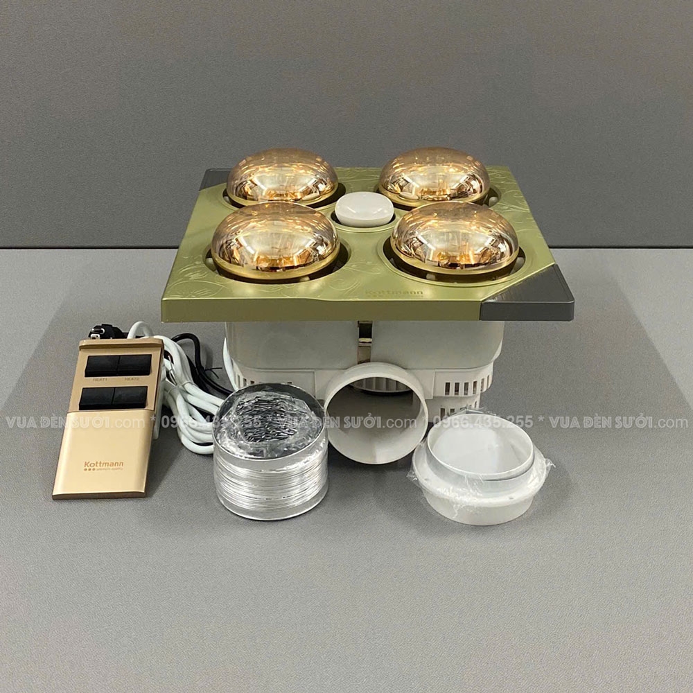 Đèn sưởi âm trần Kottmann K4BT