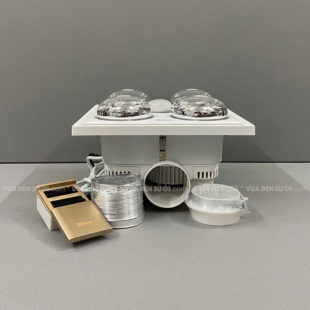 Đèn sưởi âm trần Hans H4B