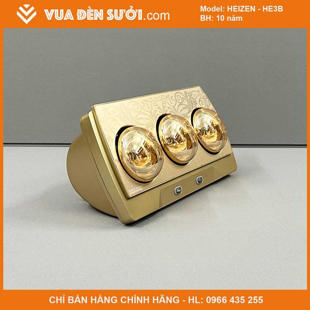 Đèn sưởi treo tường Heizen HE3B