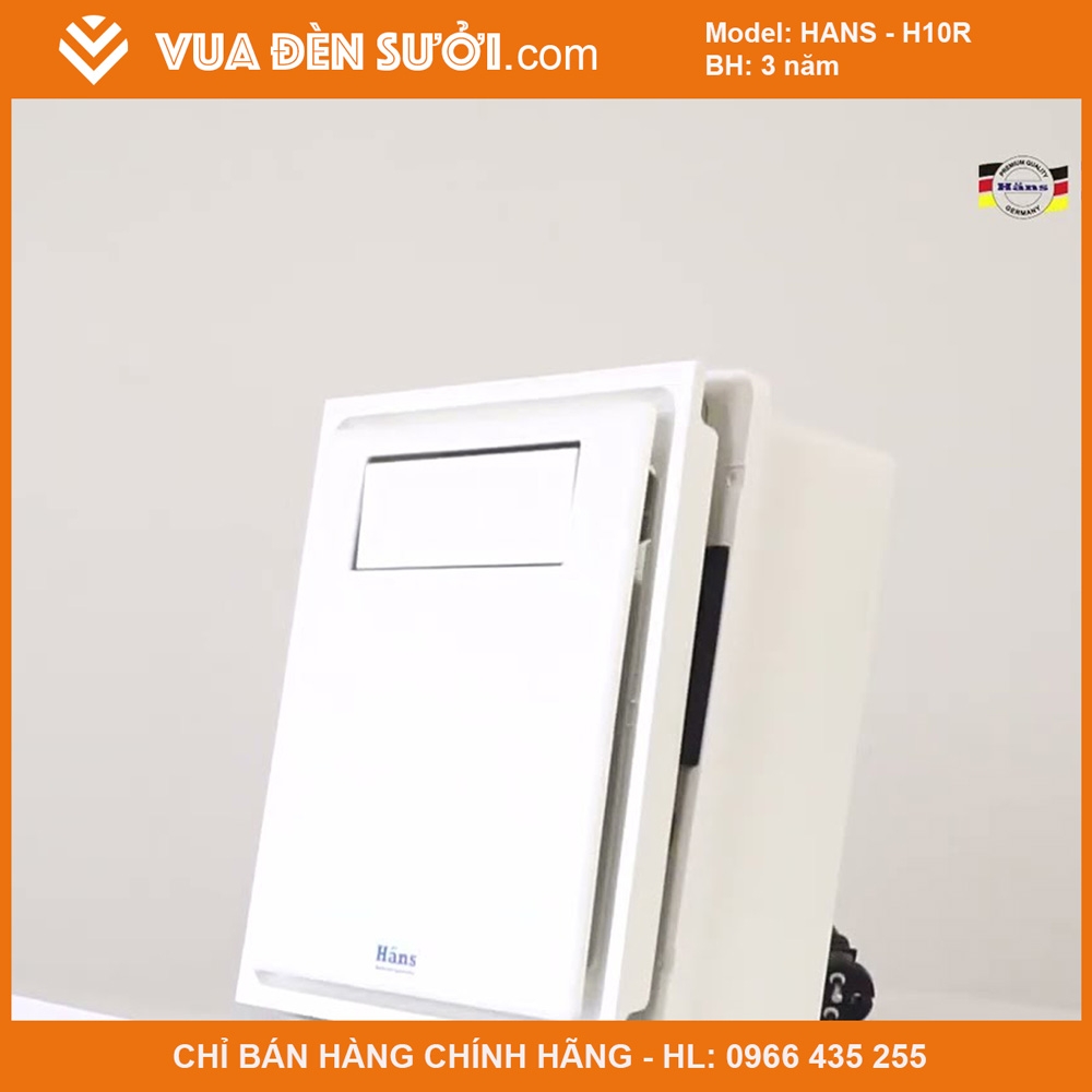 Quạt mát âm trần Hans H10R