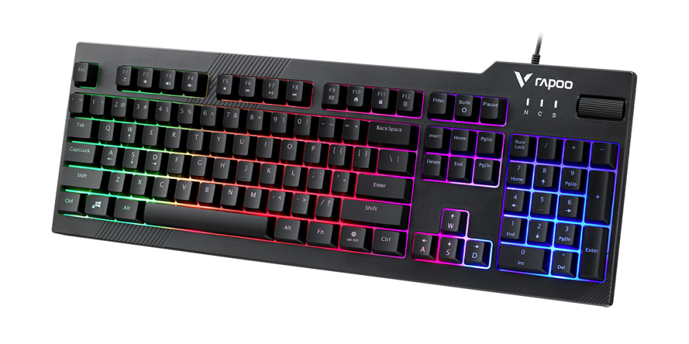 Bàn phím game Rapoo V50S đen (USB)