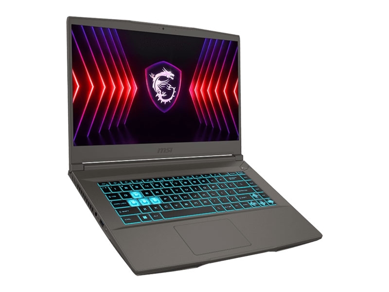 Laptop MSI Gaming Thin 15 B13VE-2824VN (i5 13420H/ 16GB/ 512GB SSD/ RTX 4050 6GB/ 15.6 inch FHD/ 144Hz/ Win11/ Gray/ Balo/ 2Y)