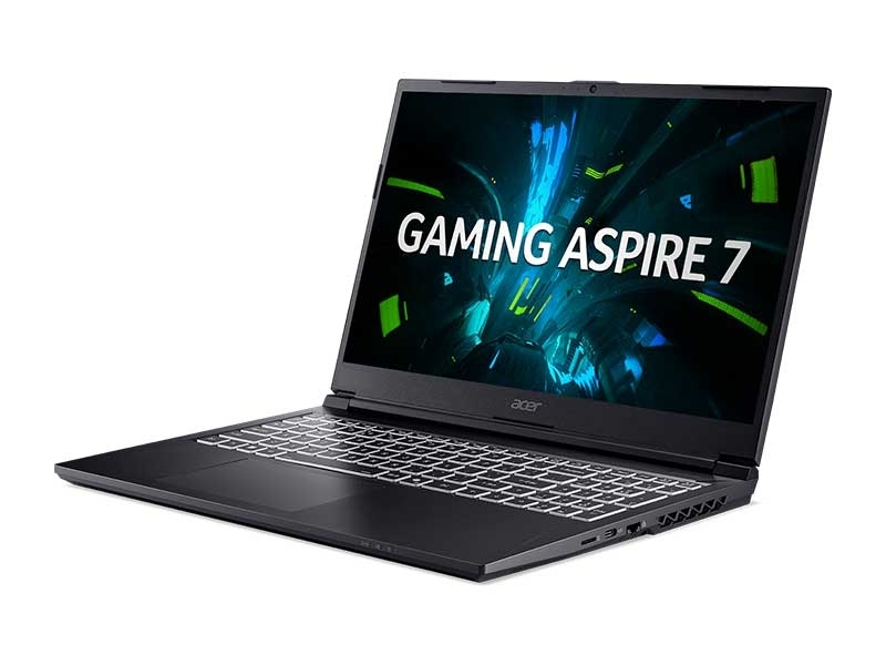 Laptop Acer Aspire Gaming 7 A715 59G 55MD (i5 13420H/ 16GB/ 512GB SSD/ RTX 3050 6Gb/ 15.6 inch FHD/ 144Hz/ Win11/ Black/ Vỏ nhôm/ 2Y)
