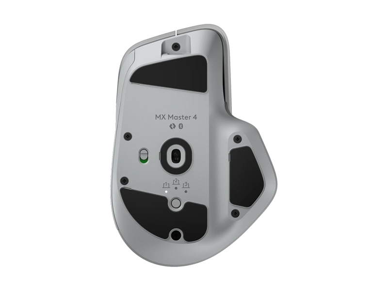 Chuột Logitech MX Master 4 Wireless Bluetooth Xám Pale Grey