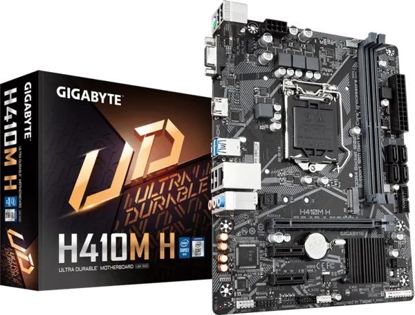 Mainboard Gigabyte H410M H (Intel H410/ Socket 1200/ M-ATX/ 2 khe ram)
