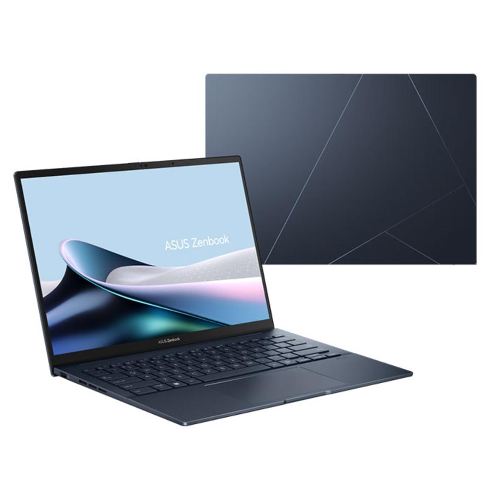 Laptop Asus Zenbook 14 UX3405CA-ST629W (Ultra 7 255H/ 32GB/ 512GB SSD/ 14 inch 3K/ 120Hz/ Win11/ Blue/ Vỏ nhôm/ Túi)