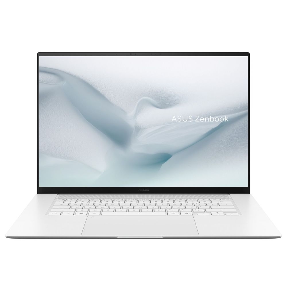 Laptop Asus Zenbook S16 UM5606GA-SS441W (AI 9 465/ 16GB/ 512GB SSD/ 16.0inch 3K/ 120Hz/ Win11/ White/ Vỏ nhôm/ Túi)