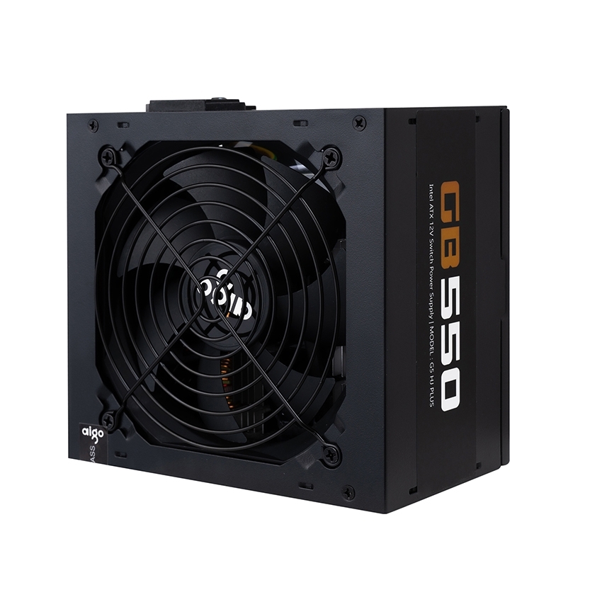 Nguồn máy tính AIGO GB550 - 550W (80 Plus Bronze/Màu Đen)