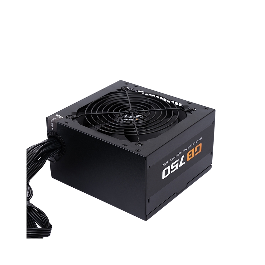 Nguồn máy tính AIGO GB750 - 750W (80 Plus Bronze/Màu Đen)