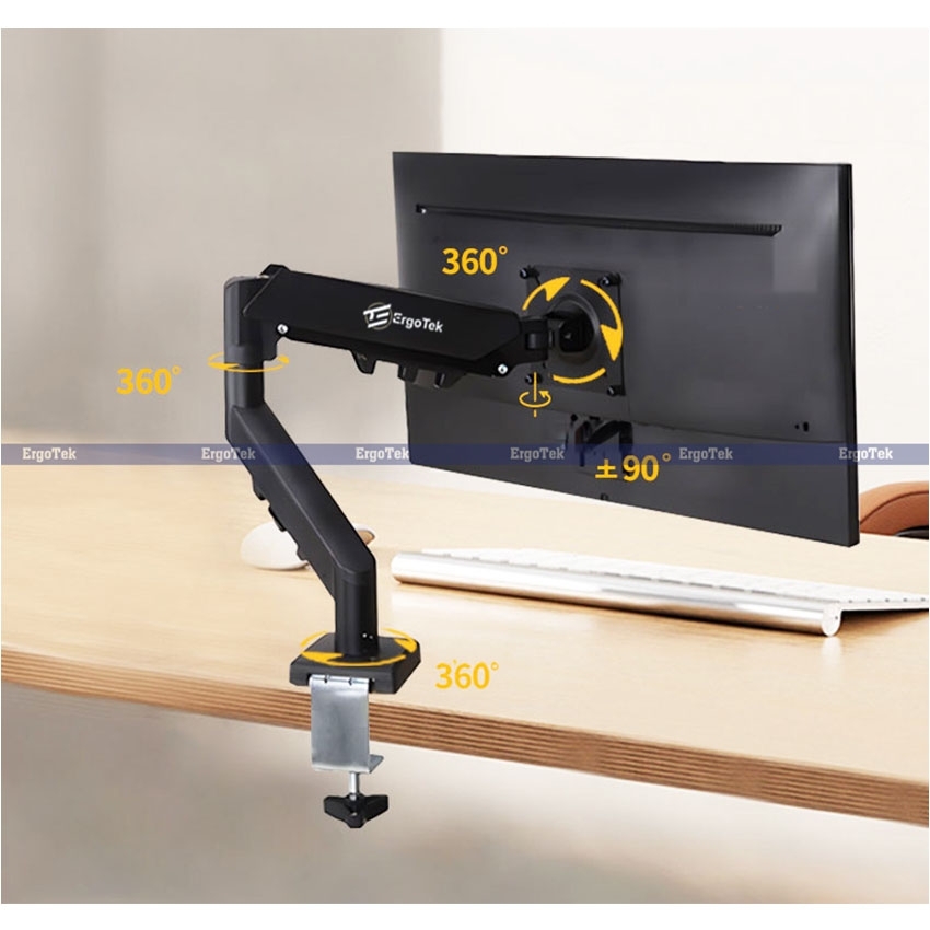 Giá treo màn hình Ergotek EZ90 Pro (1 màn hình/ 19inch - 32inch/ Gắn bàn)