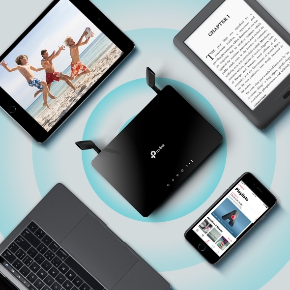 Router Wi-Fi Băng Tần Kép 4G LTE AC1200 TP-LINK Archer MR400