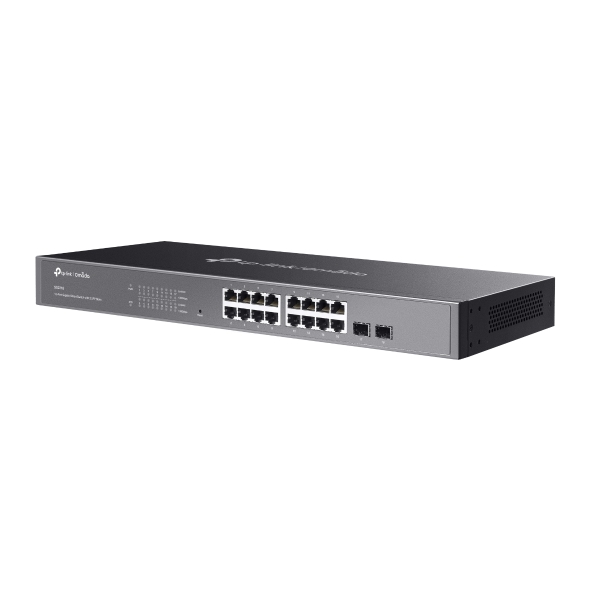 Omada 16-Port Gigabit Smart Switch with 2 SFP Slots TP-LINK TL-SG2218