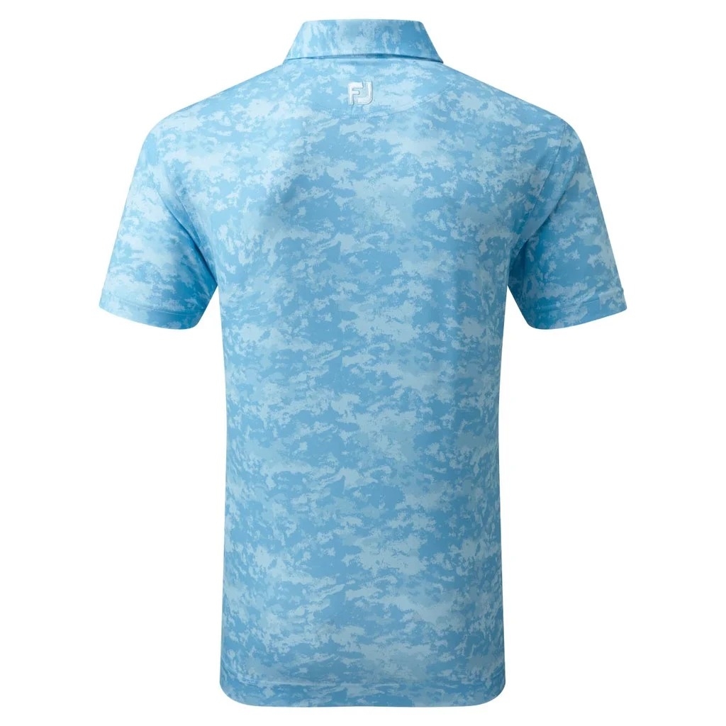 ÁO FOOTJOY DS CLOUD CAMO LSL TRUEBLUE
