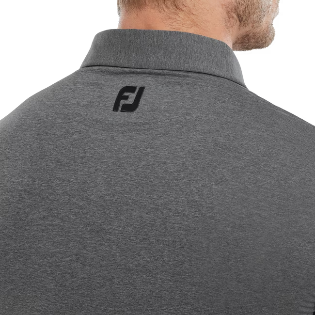 ÁO FOOTJOY Heather Lisle Self Collar Black