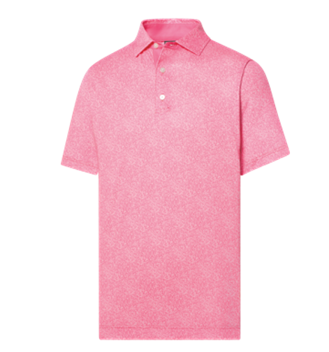 ÁO FOOTJOY Speckle Print Lisle PINK LEMONADE